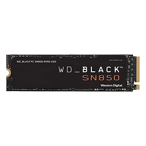 WD_BLACK 500GB SN850 NVMe Gaming SSD - Lightning-Fast Storage