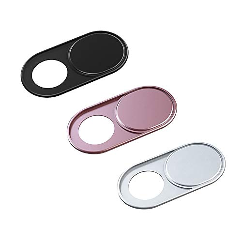 Webcam Cover Slide, 0.027-Inch Ultra-Thin Metal Camera Cover