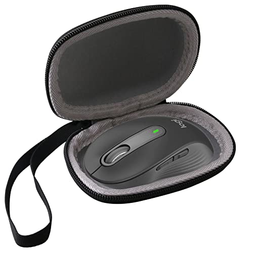 WERJIA Hard EVA Travel Case for Logitech Signature M650M Wireless Mouse，Logitech MX Anywhere 2 3 Gen 2S Wireless Mouse