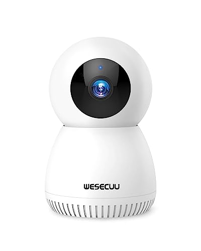 WESECUU Indoor Camera - 360° Pet Camera with Phone App