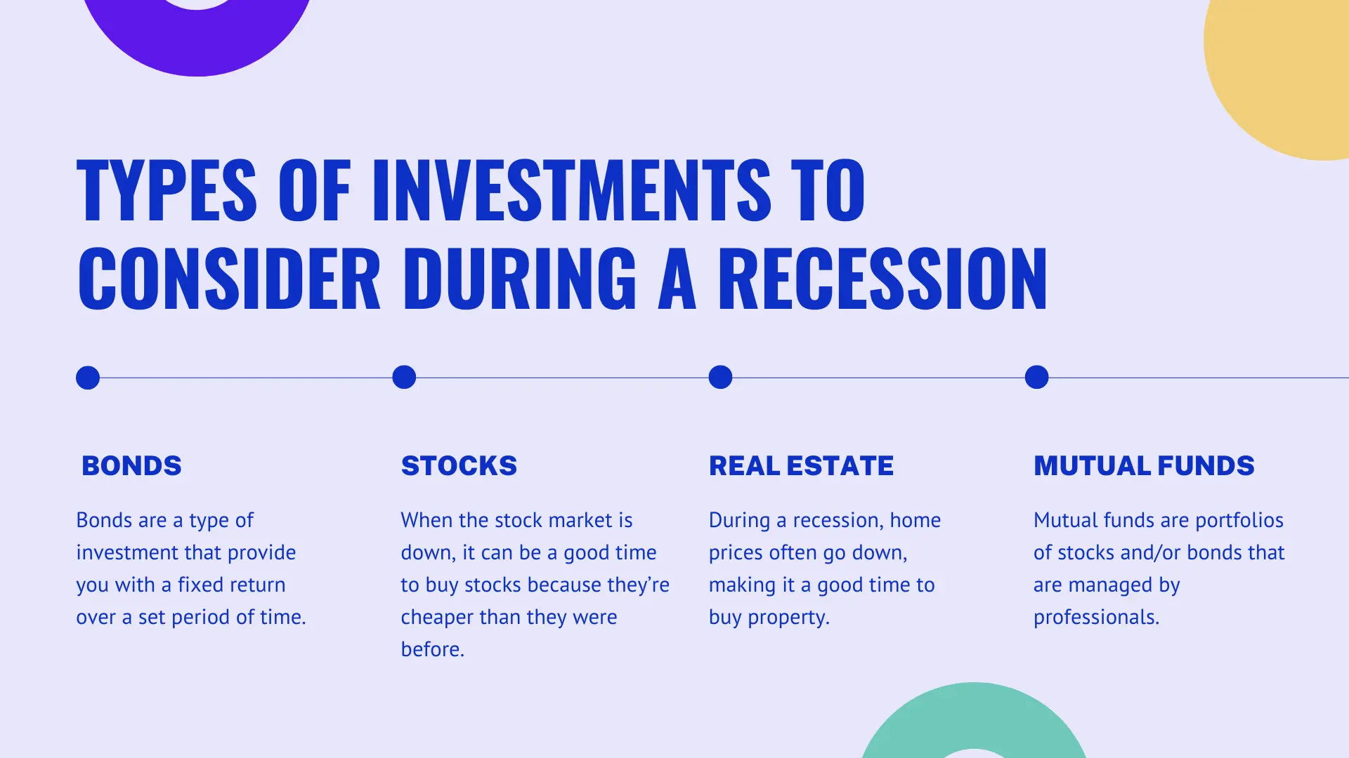 What Are Good Investments During A Recession