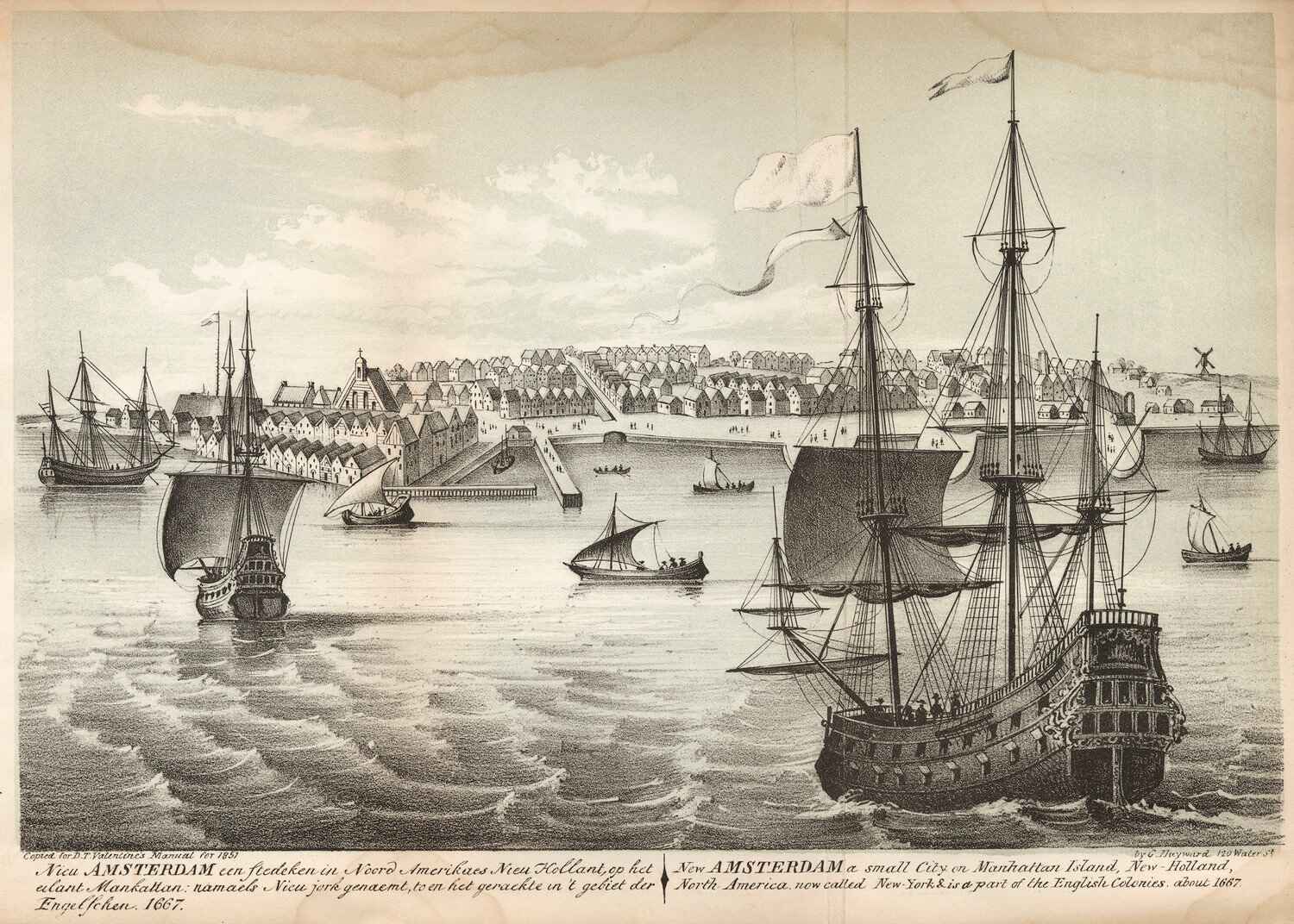 What Did Dutch Trading Companies Promise To Settlers In New Netherland?