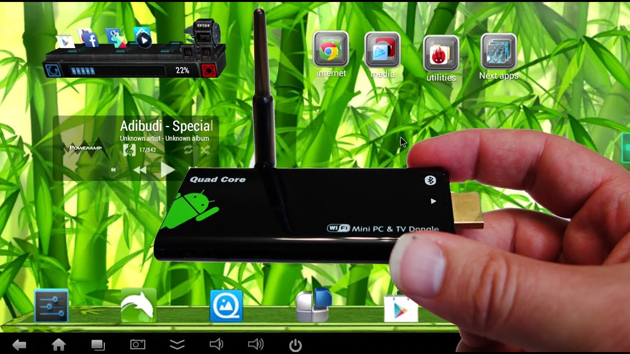 What Does Andoer CX919 Android 4.4 Mini PC Box TV Stick Quad Core 2G/16G US Plug Do?
