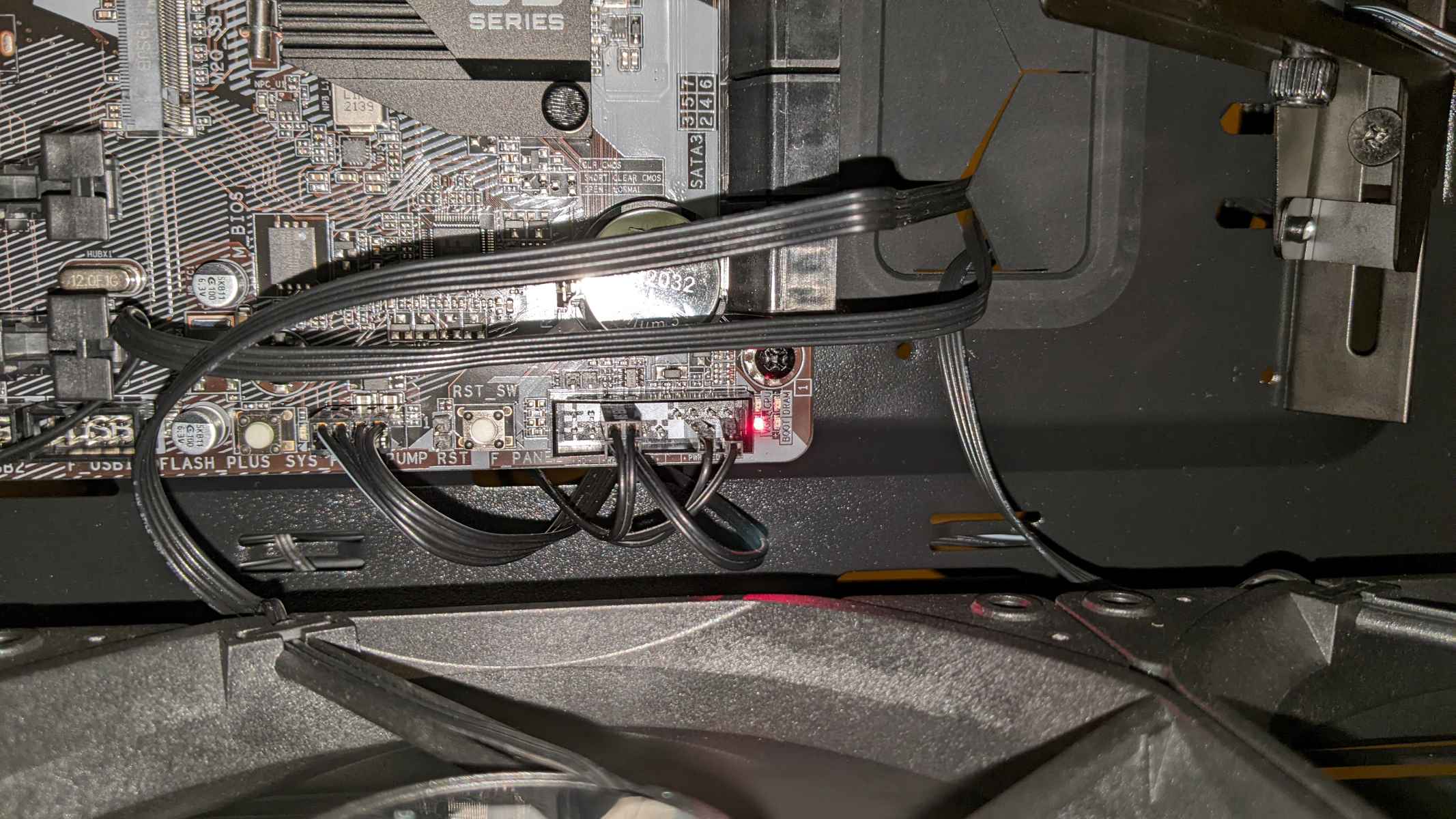 what-does-vga-light-mean-on-motherboard