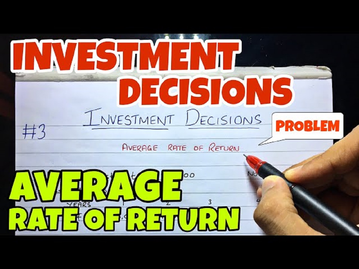 what-is-an-average-rate-of-return-on-investments