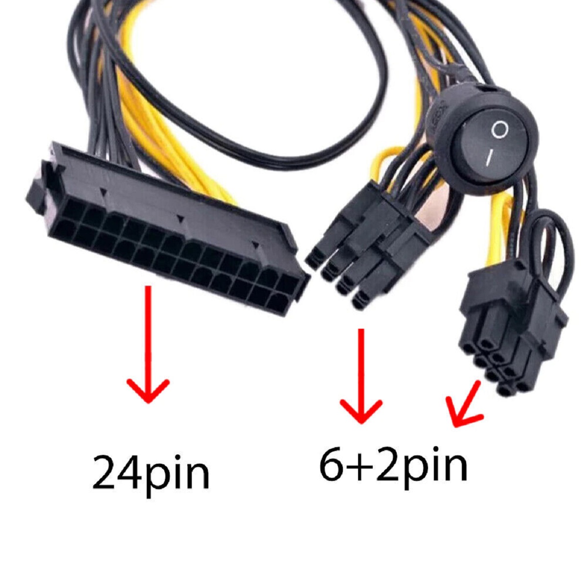 What Is PSU With 8(6+2)Pin Vs 24Pin