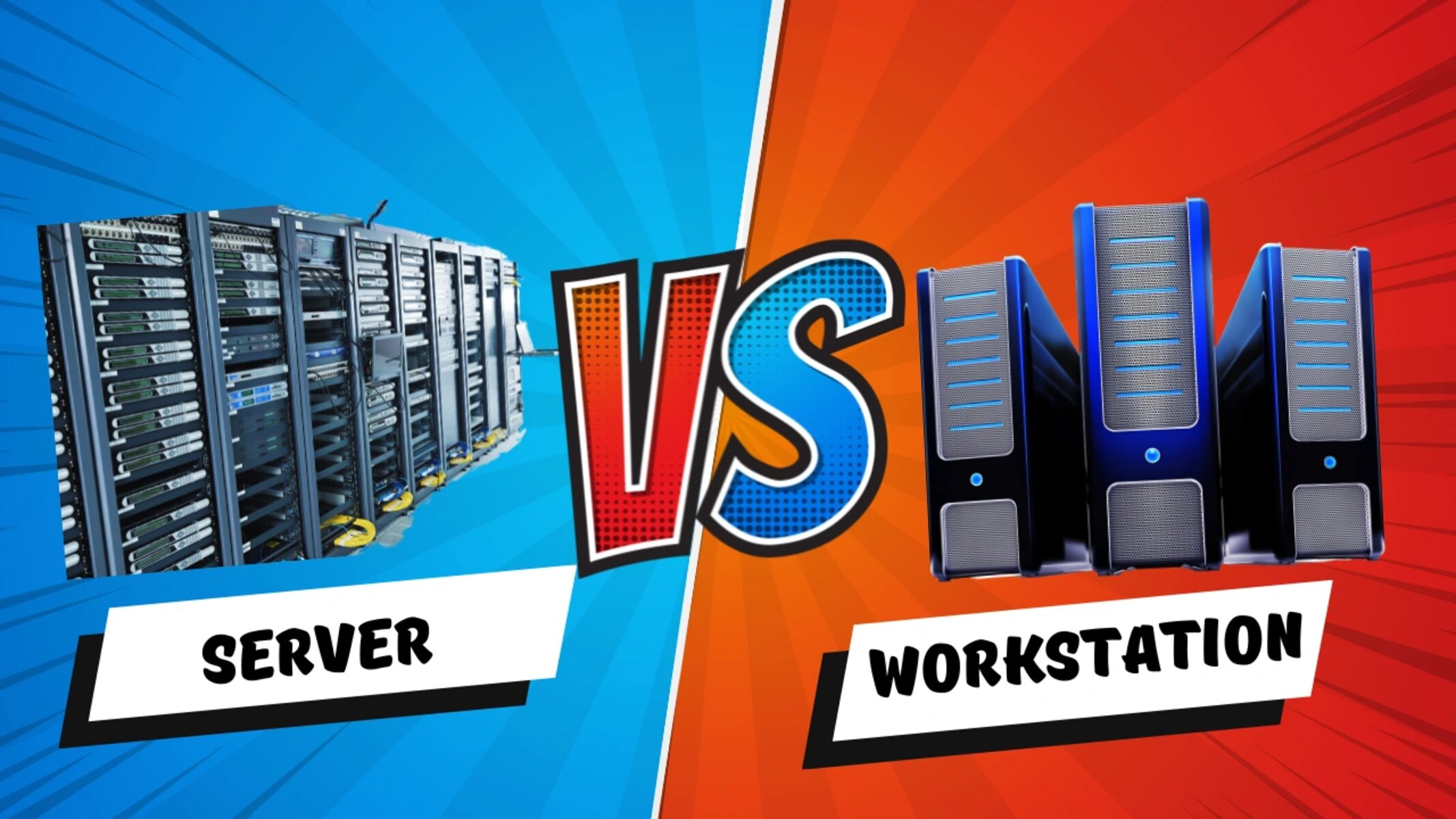 What Is The Difference Between Server And Workstation