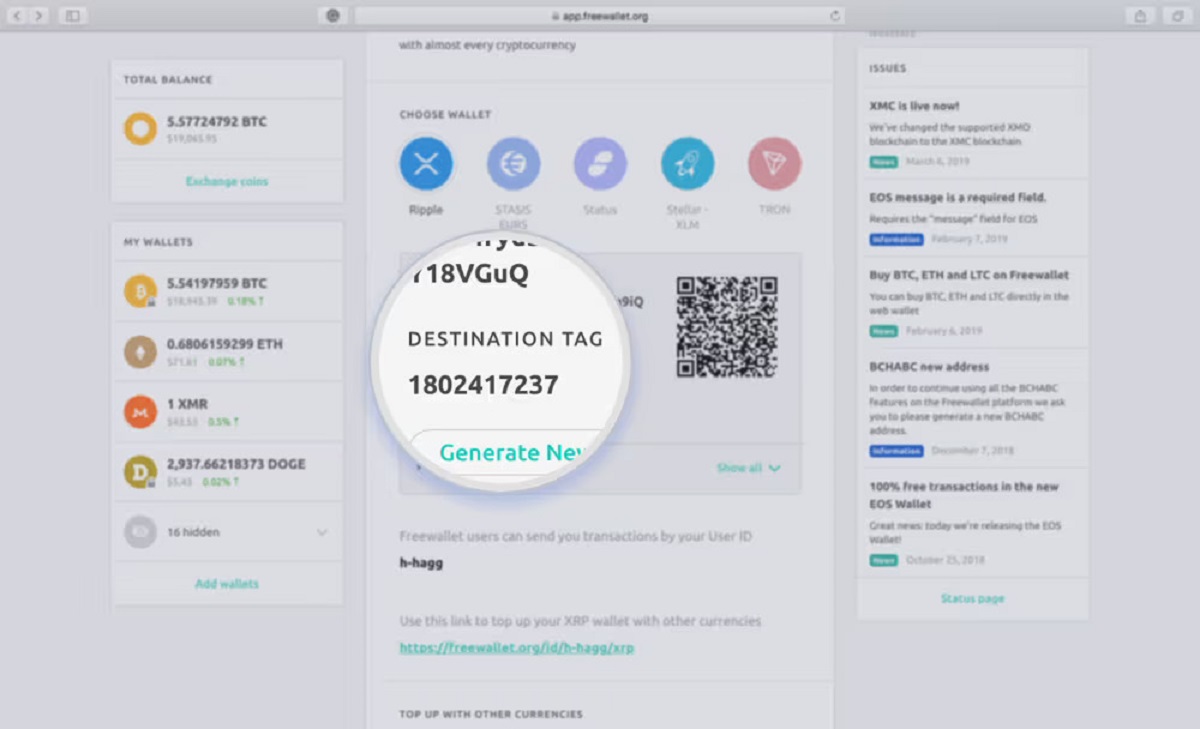 What Is XRP Destination Tag