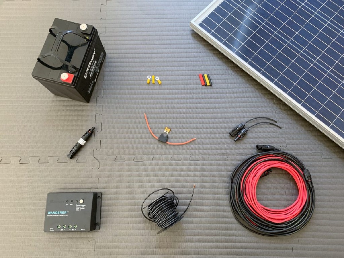 When Making A Solar Panel Charger, Are The Positive Wires Connected To The Negative Wires