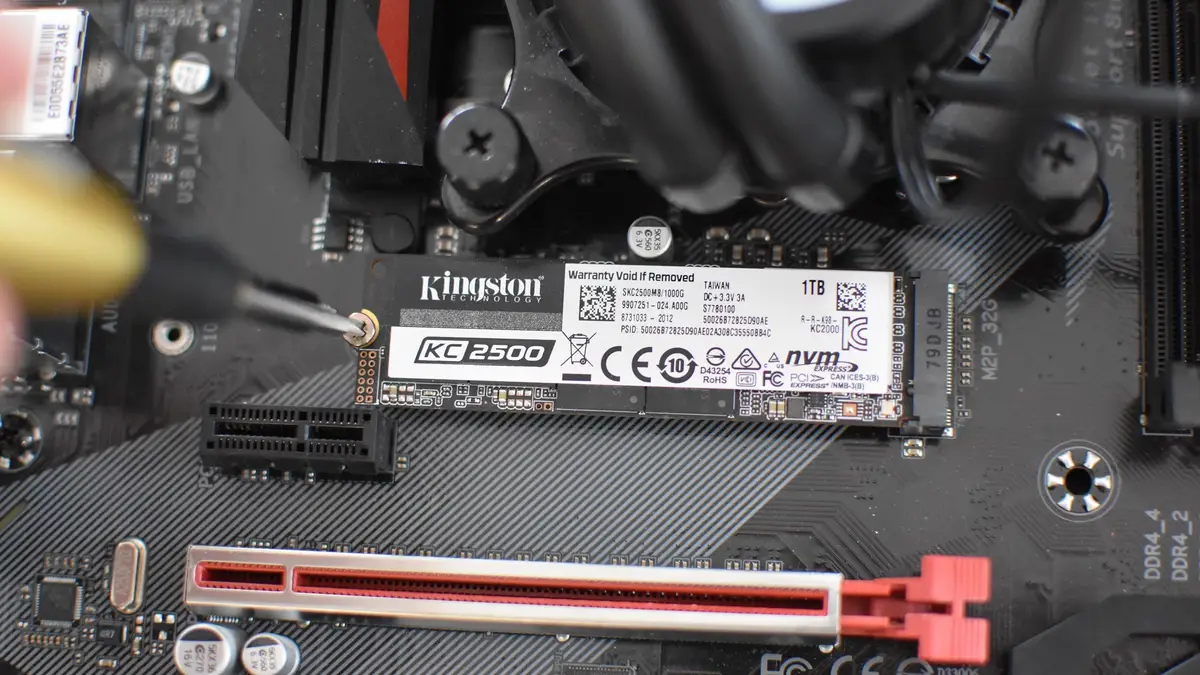 Where To Install Motherboard For An Internal Solid State Drive