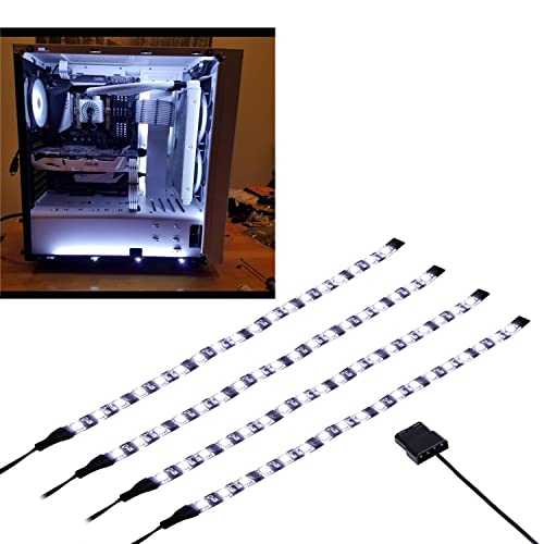 White Computer Light LED Strip