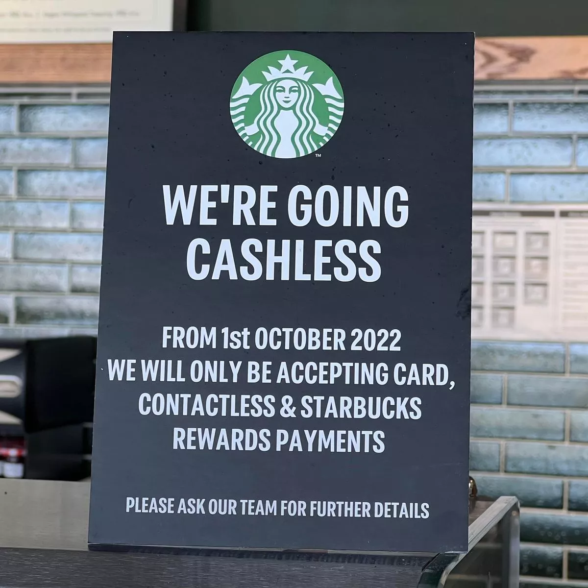 Why Is Starbucks Going Cashless
