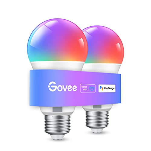 WiFi and Bluetooth Smart Light Bulbs with Music Sync and 54 Scene Modes