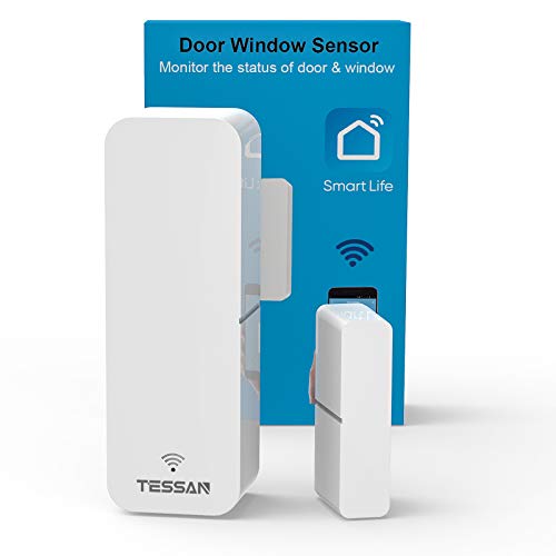 WiFi Door Sensor - TESSAN Smart Window Contact Sensor