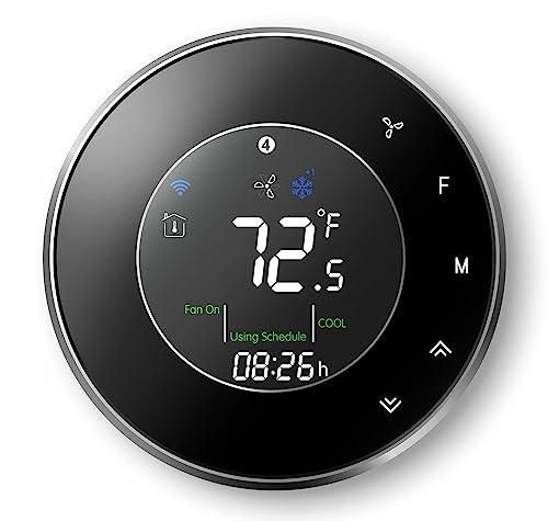 WiFi Programmable Digital Thermostat for Home Heat and AC