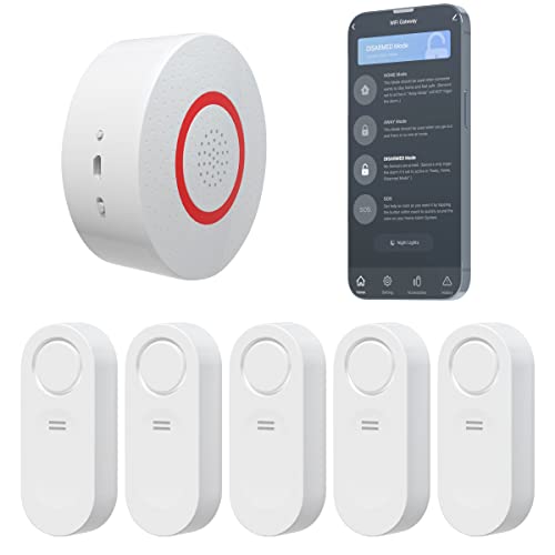 WiFi Water Leak Detector with Alarm and App Notifications