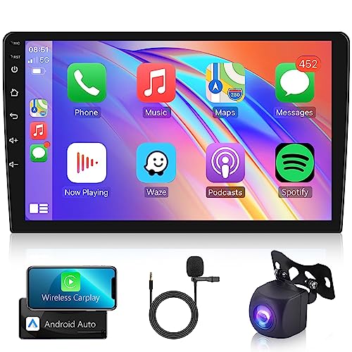 Wireless Android Car Stereo with GPS Navigation and Backup Camera