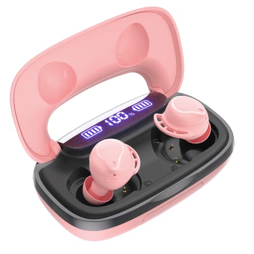 Wireless Earbuds Bluetooth Headphones - Pink