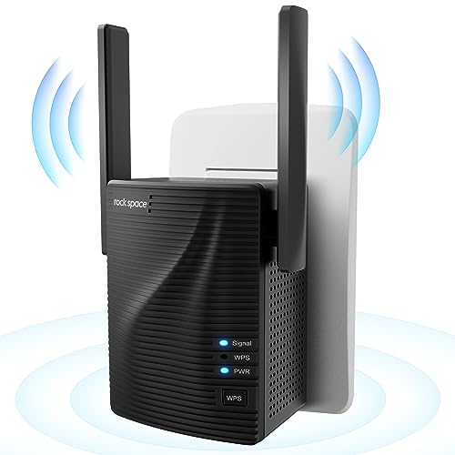 Wireless Extender with 120m² Coverage and Dual-Band WiFi
