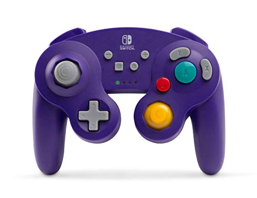 Wireless GameCube Style Controller for Nintendo Switch - Purple