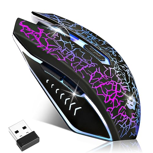 Wireless Gaming Mouse with LED Lights