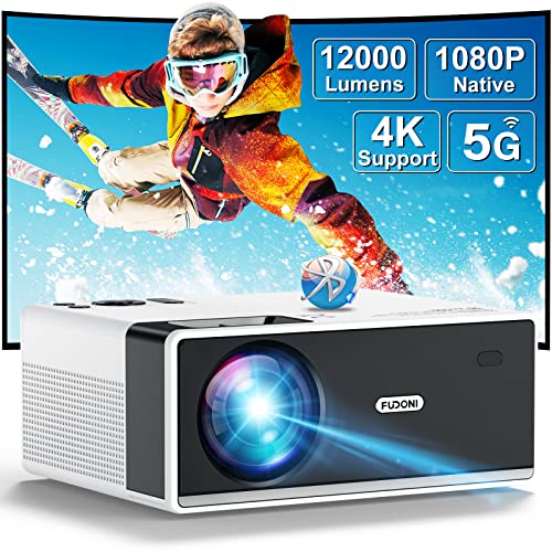 Wireless Home Theater Projector with 4K Support
