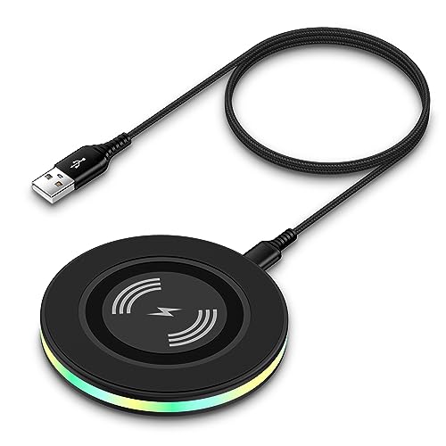 Wireless iPhone Charger Fast Charging 15W Wireless Charing Pad Wireless Phone Charger Android for iPhone 14 Pro Max 13 12 11 X 8,Samsung Galaxy S23 S22 S20 S10 S9 S8 S7,Google Pixel 7 Pro 7 6 5