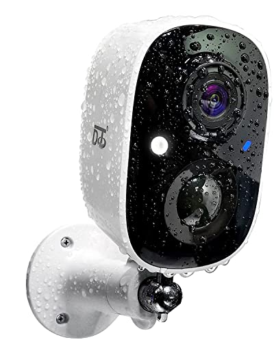 Wireless Rechargeable Security Camera with Night Vision and Motion Detection