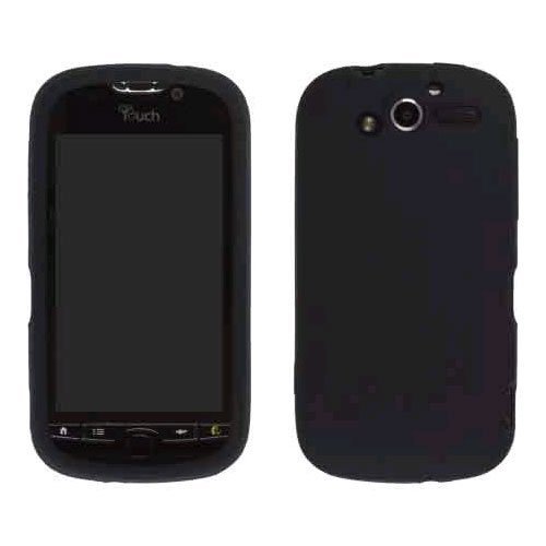 Wireless Solutions HTC 349456 Silicone Gel Case for HTC MyTouch 4G, Black