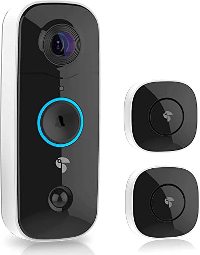 Wireless Video Doorbell Camera with 2 Chimes
