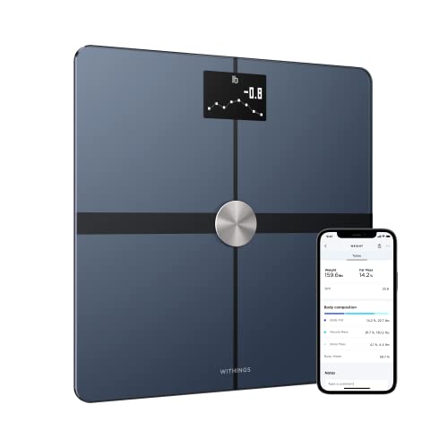 Withings Body+ Smart Wi-Fi Bathroom Scale - Accurate Body Weight and Composition Tracker