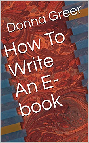 Write An E-book Guide