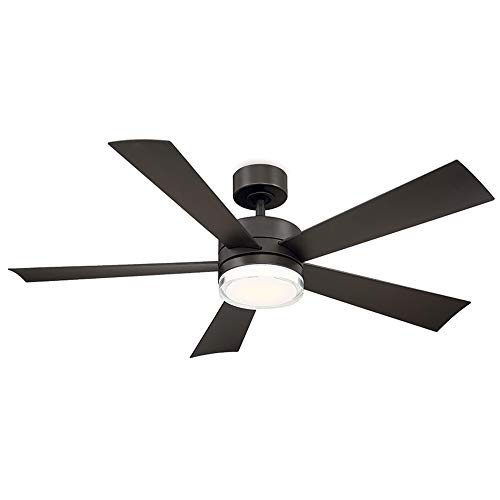 Wynd Smart Indoor and Outdoor Ceiling Fan 52in Bronze