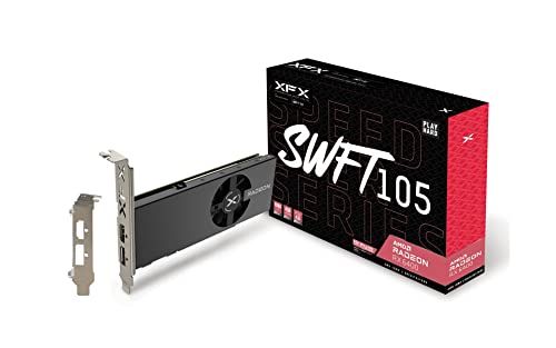 XFX Speedster SWFT105 Radeon RX 6400 Gaming Graphics Card