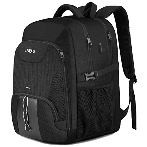 XL Laptop Backpack with USB Charging Port
