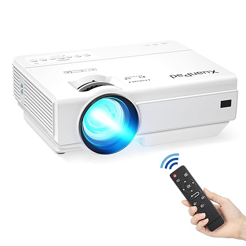 XuanPad 2023 Upgraded Mini Projector: Portable Home Entertainment