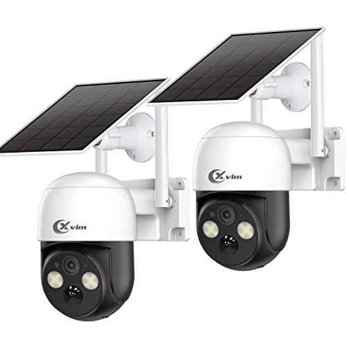XVIM Solar Security Camera Wireless Outdoor