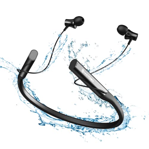 YATWIN Wireless Headphone with IPX7 Waterproof