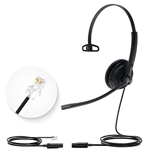 Yealink Office Phone Headsets - Wired Headset with Microphone