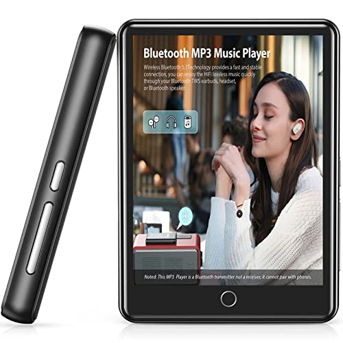 YFFIZQ 80GB Bluetooth MP3 Player with Full Touch Screen