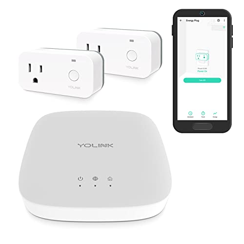 YoLink Smart Home Starter Kit: Smart Plugs with Energy Monitoring