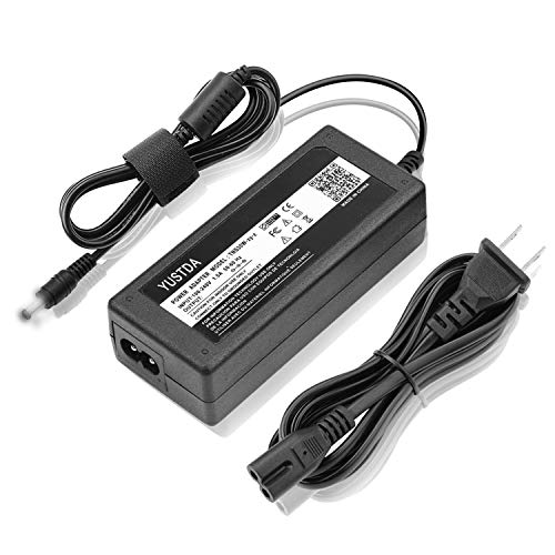 Yustda AC/DC Adapter Compatible with Viotek GFT27DB GNV27DB GNV29CB GNV30CB H270 Curved Ultrawide Gaming Monitor Power Supply Cord Cable Charger Mains PSU