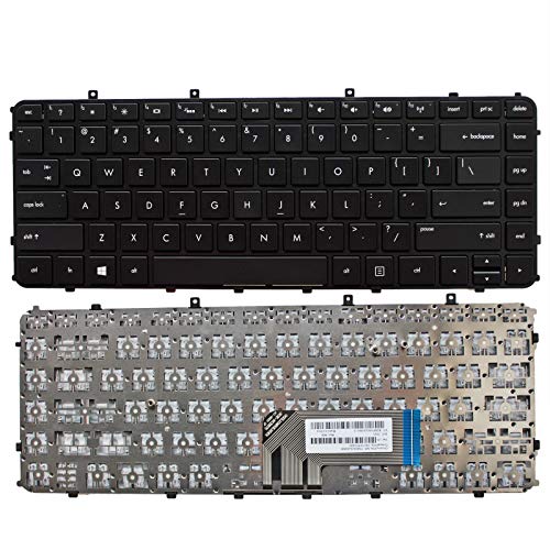 Zahara Laptop Keyboard with Frame Replacement for HP Envy Ultrabook 4-1005xx 4-1015dx H4-1017nr 4-1019wm 4-1030ca 4-1030us 4-1038nr 4-1043cl 4-1050ca 4-1130us