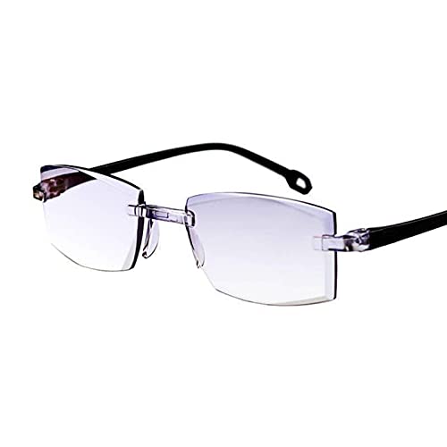 Zhiping Sapphire Reading Glasses with Progressive Lens and Anti-Blue Protection