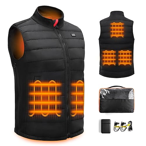 ZIFUMEI Heated Vest for Men with Battery Pack