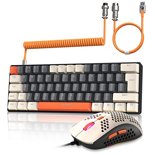 ZIYOU LANG RK-T60 Wired Mechanical Gaming Keyboard and Mouse Combo