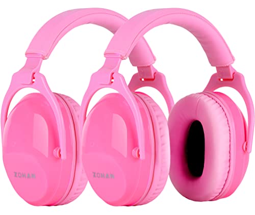 ZOHAN Kids Ear Protection 2 Pack: Efficient Noise Reduction for Kids