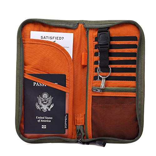 ZOPPEN Passport Holder Travel Wallet