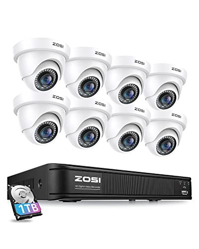 ZOSI H.265+ Home Security Camera System