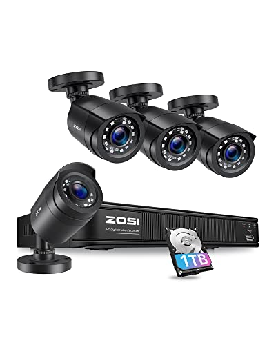 ZOSI H.265+1080p Security Camera System